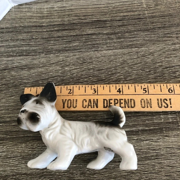 Vintage Ceramic Scottish Terrier Decor - Picture 9 of 11